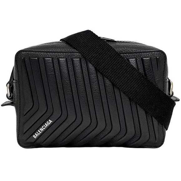 Balenciaga crossbody Bag Camera Shoulder polished Black - Picture 1 of 9